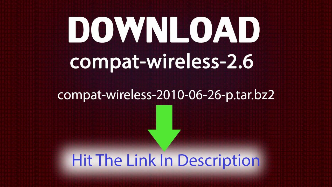 Linux wireless org download compat wireless 2010 target